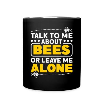 Apiculteurs Abeilles Abeilles mellifères Apiculture - Mug uni - noir - Devant