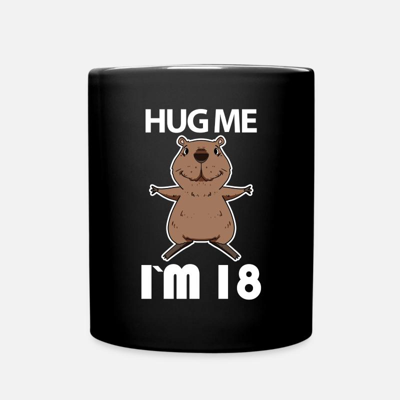 18 ans - 18 ans - câlin - Mug uni - noir