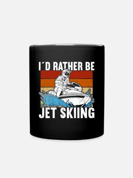 Jetski Jetski - Tasse einfarbig - Schwarz
