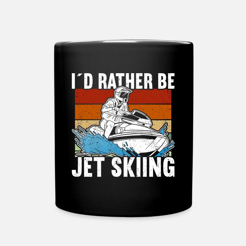 Jetski Jetski - Tasse einfarbig - Schwarz