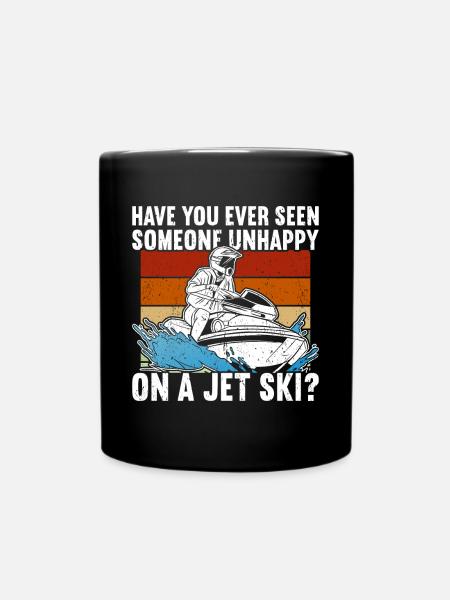 Jetski Jetski - Tasse einfarbig - Schwarz
