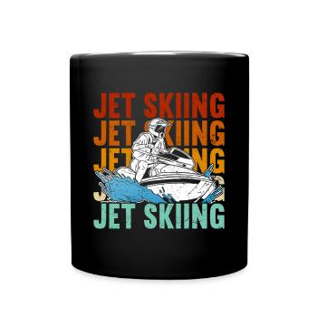 Jet Ski Jet Skiing - Mug uni - noir - Devant