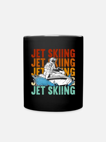 Jetski Jetski - Tasse einfarbig - Schwarz