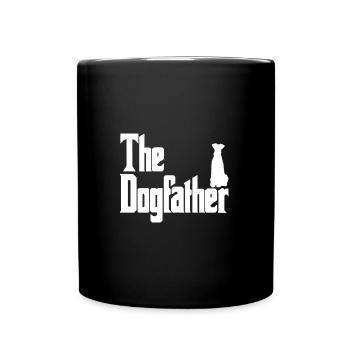 Le Dogfather Airedale Terrier - Mug uni - noir - Devant
