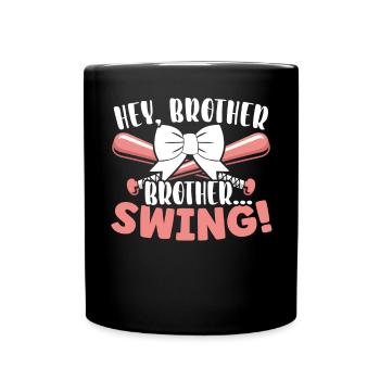 Baseball Lover Baseball Player Baseball Coach - Full Colour Mug - black - Front