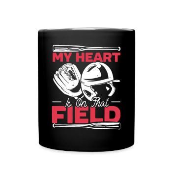 Baseball-Liebhaber Baseballspieler Baseball-Trainer - Tasse einfarbig - Schwarz - Vorne