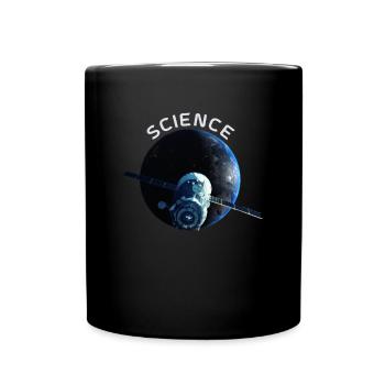 Je crois en la science pour - Mug uni - noir - Devant