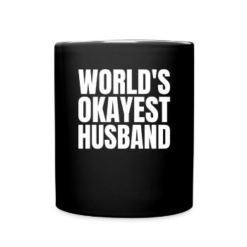 Le mari le plus correct du monde Homme drôle - Mug uni - noir - Devant
