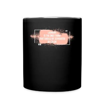 Laundry color separated Equality unit - Full Colour Mug - black - Front