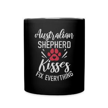 Australian Shepherd Gifts - Full Colour Mug - black - Front