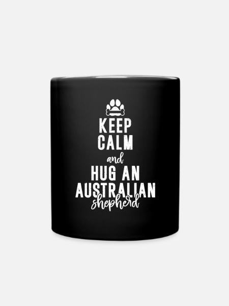 Australian Shepherd Gifts - Full Colour Mug - black