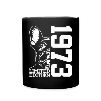 53E ANNIVERSAIRE BOULEDOGUE FRANÇAIS 1973 - Mug uni - noir - Devant