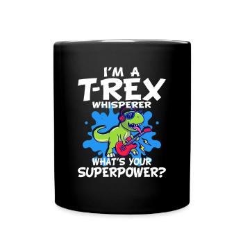 T-Rex - Mug uni - noir - Devant