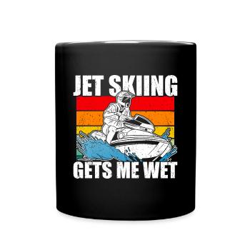 Jet Ski Jet Skiing - Mug uni - noir - Devant