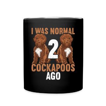 Cockapoo - Full Colour Mug - black - Front