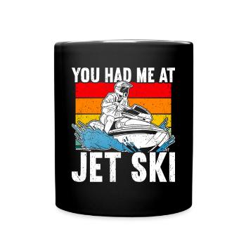 Jet Ski Jet Skiing - Mug uni - noir - Devant