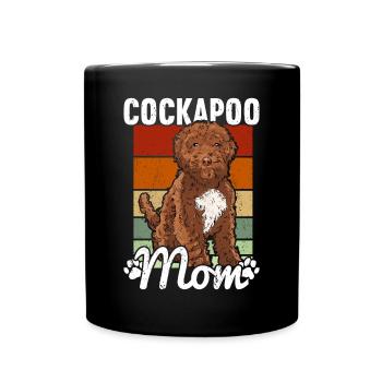 Cockapoo - Full Colour Mug - black - Front