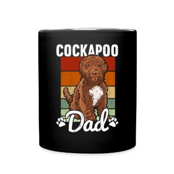 Cockapoo - Full Colour Mug - black - Front