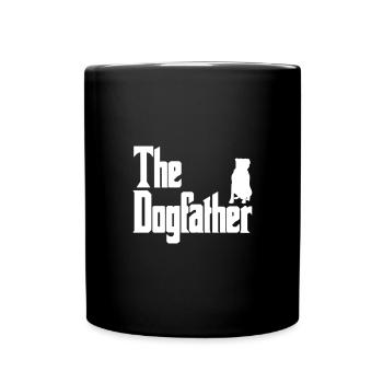 Le Dogfather Staffordshire Terrier - Mug uni - noir - Devant