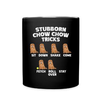 Chow Chow Chien - Mug uni - noir - Devant
