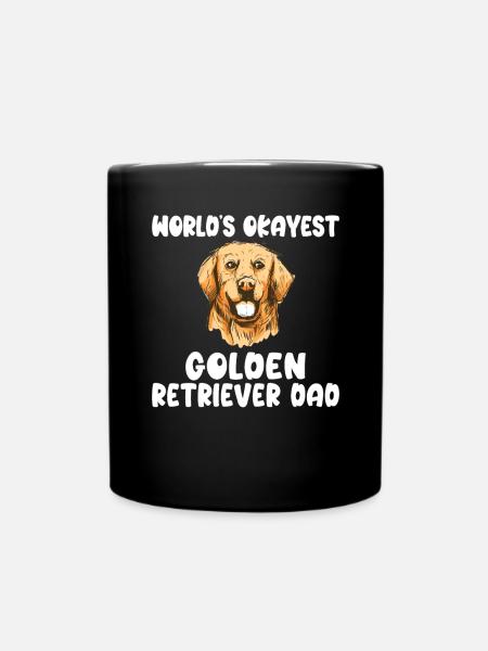 Golden Retriever Geschenke - Tasse einfarbig - Schwarz
