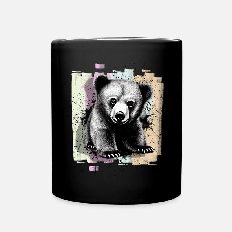 Ours - Mug uni - noir