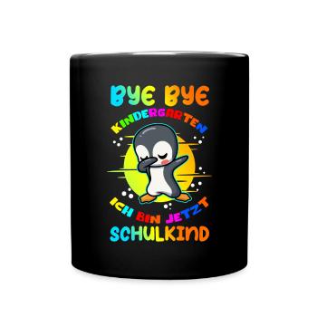 School Enrollment Schoolchildren School Beginners Gift - Full Colour Mug - black - Front