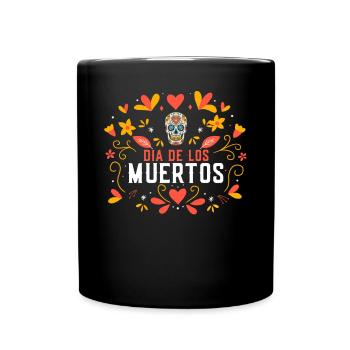 Dia de los Muertos Jour des morts mexicain - Mug uni - noir - Devant