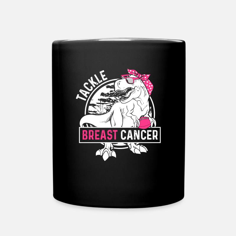 Tackle Breast Cancer Brustkrebs - Tasse einfarbig - Schwarz