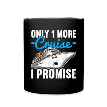 Croisière Croisière Vacances Croisière en famille - Mug uni - noir - Devant