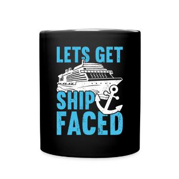 Croisière Croisière Vacances Croisière en famille - Mug uni - noir - Devant