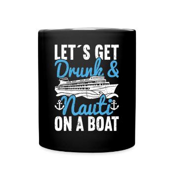 Croisière Croisière Vacances Croisière en famille - Mug uni - noir - Devant