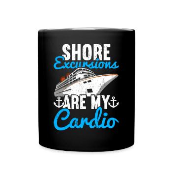 Croisière Croisière Vacances Croisière en famille - Mug uni - noir - Devant