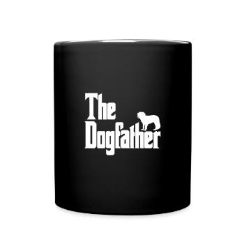 The Dogfather Kooikerhondje - Tasse einfarbig - Schwarz - Vorne
