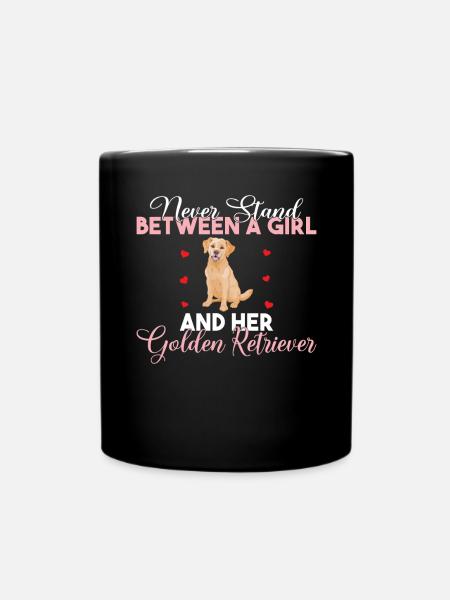 Golden Retriever Geschenke - Tasse einfarbig - Schwarz