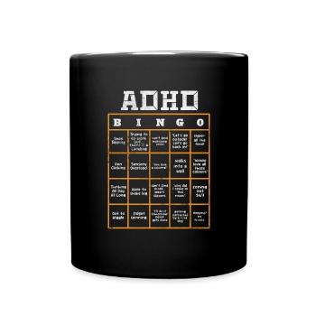 ADHD - Full Colour Mug - black - Front