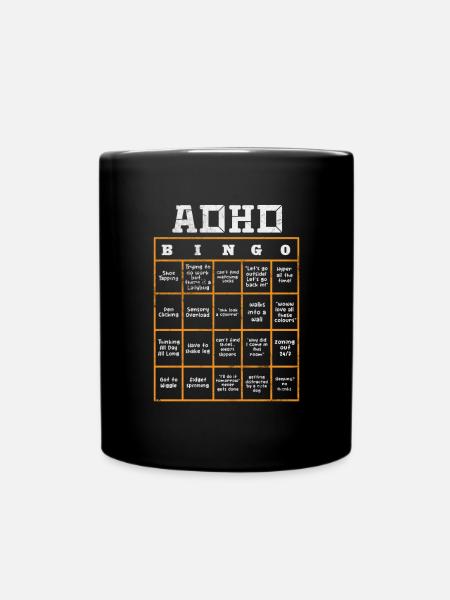 TDAH - Mug uni - noir