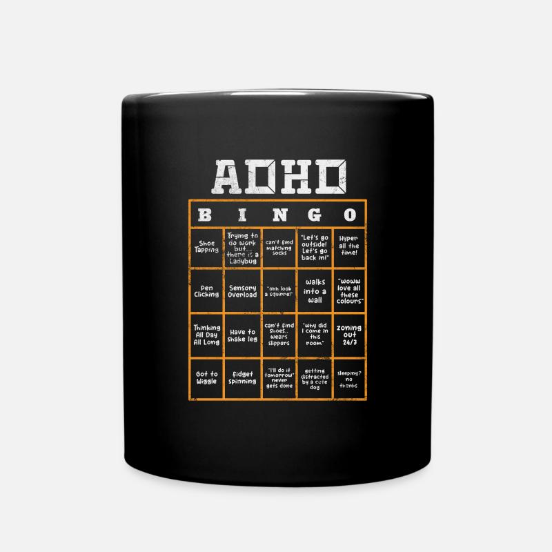 ADHD - Full Colour Mug - black