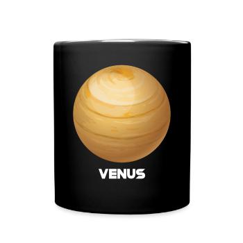 Venus - Tasse einfarbig - Schwarz - Vorne