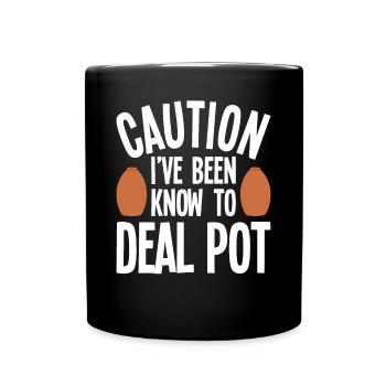 Poterie Töpfern Töpfer Töpferei - Mug uni - noir - Devant