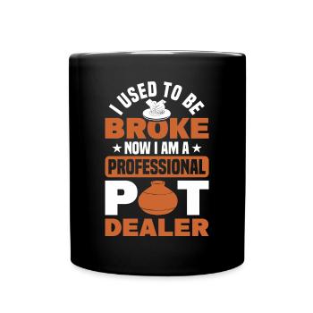 Töpfern Töpfer Töpferei Poterie - Mug uni - noir - Devant
