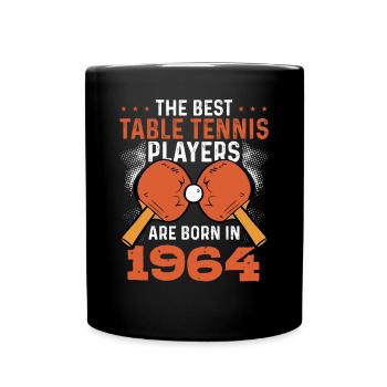 The Best Table Tennis Players 1964 - Full Colour Mug - black - Front
