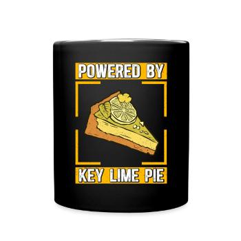 Lime Cake Lemon Cake Cake Gift - Full Colour Mug - black - Front