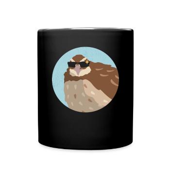 Quail Quail Breeder Quail Keeping Gift - Full Colour Mug - black - Front