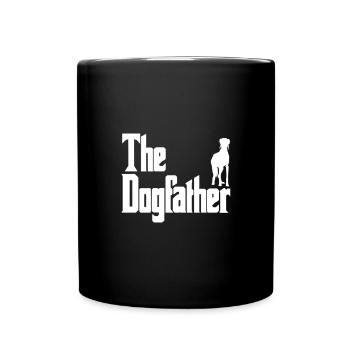 Le Dogfather Saluki - Mug uni - noir - Devant