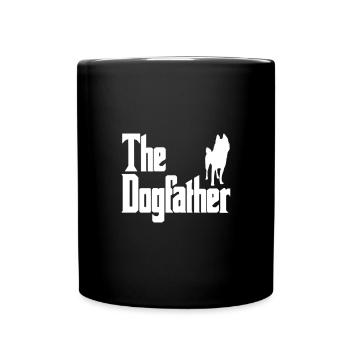 The Dogfather Schipperke - Full Colour Mug - black - Front
