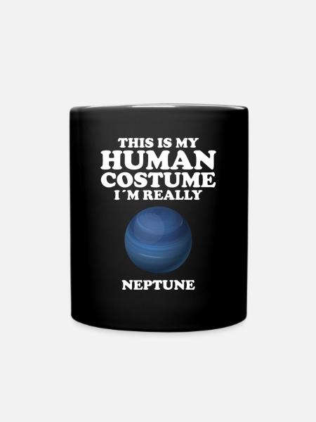 Neptune - Mug uni - noir