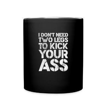Amputation - Full Colour Mug - black - Front