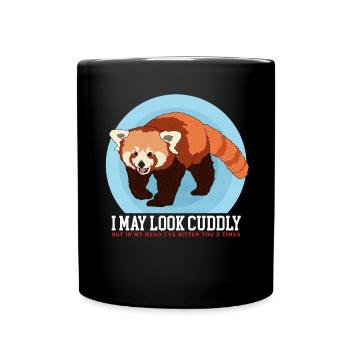 Red Panda Red Pandas Red Panda Gift - Full Colour Mug - black - Front