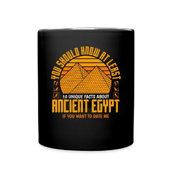 Archaeologist - To Date Me - Full Colour Mug - black - Front